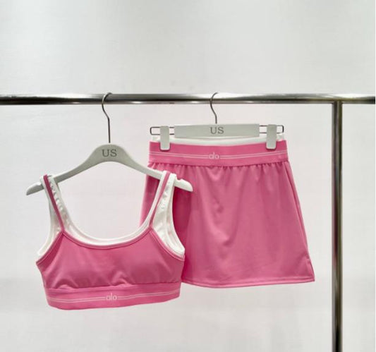 Airbrush Better Together Bra & Tennis Skirt Set