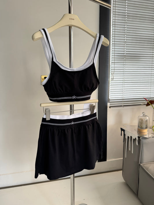 Airbrush Better Together Bra & Tennis Skirt Set