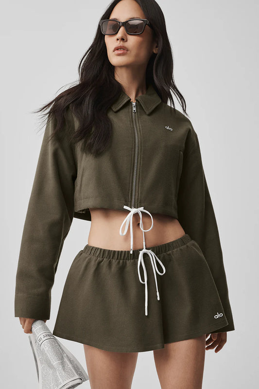 Cropped Fan Favorite Full Zip Jacket