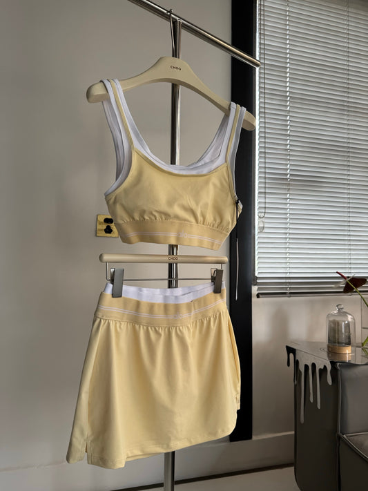 Airbrush Better Together Bra & Tennis Skirt Set